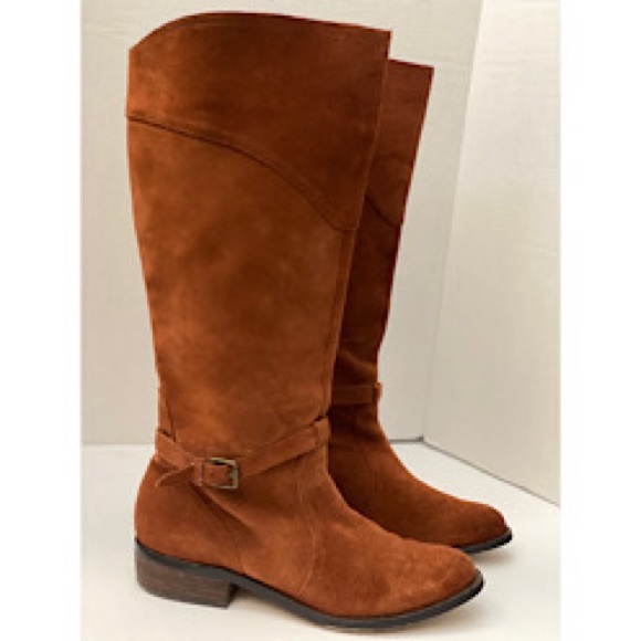 Lands End Suede Knee High Boots - Picture 3 of 4